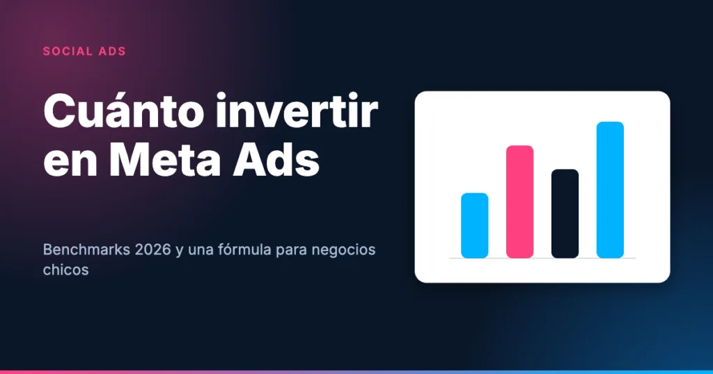 Tarjeta: cuánto invertir en Meta Ads