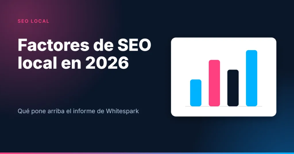 Tarjeta: factores de SEO local